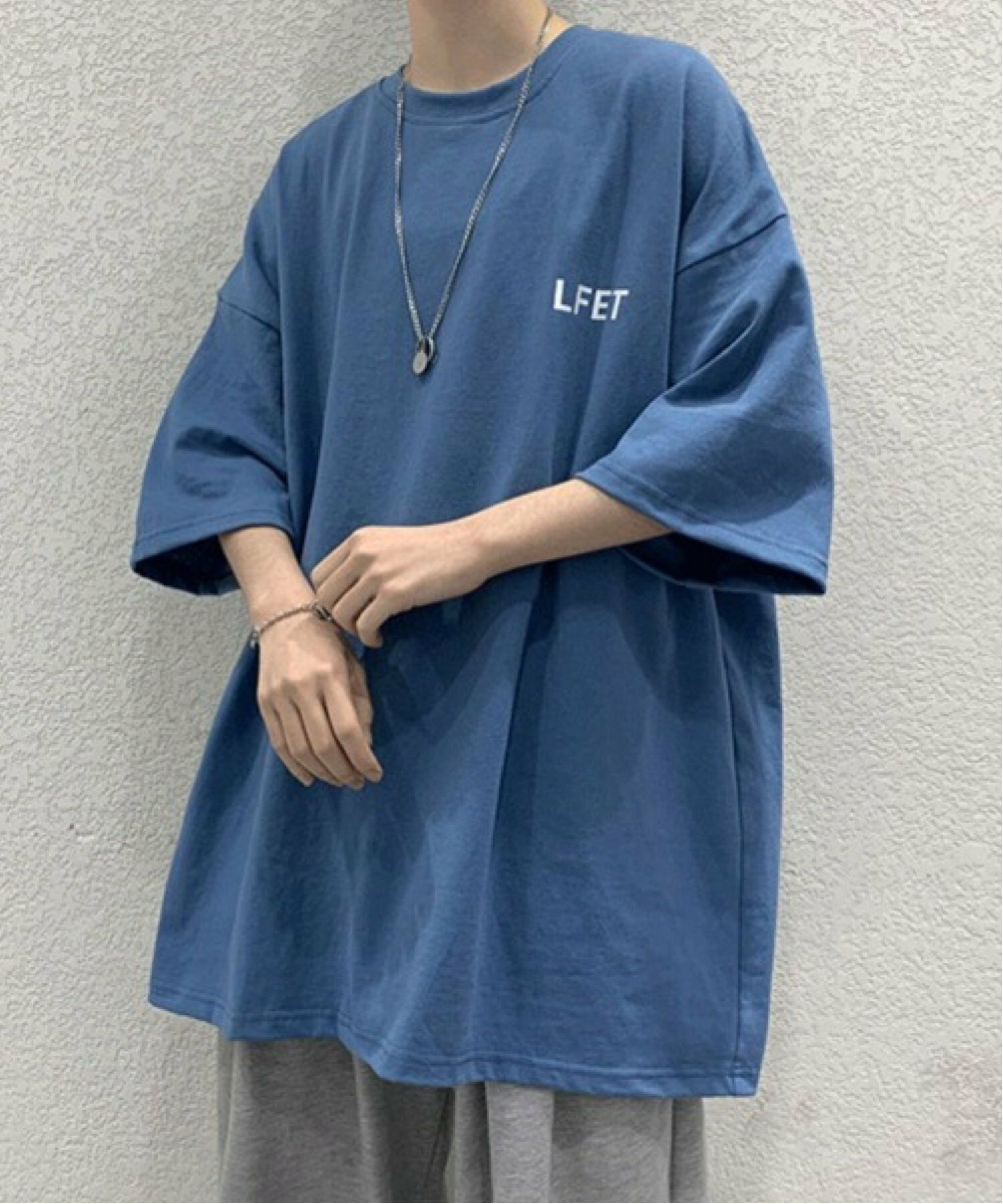 NOWLE/(M)【NOWLE】ルーズシルエット ワンポイント 半袖 Tシャツ